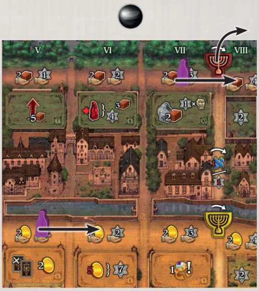 Student movement and claiming Menorah token example