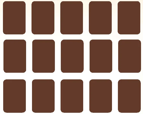 Suggested City Layout 3x5 grid