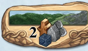 Take 2 building resources space