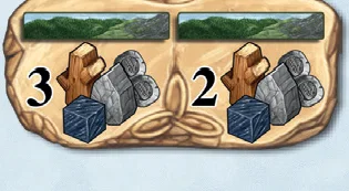 Take 3+2 building resources space