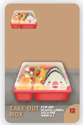 Takeout Box card