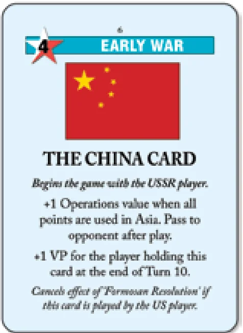The China Card Illustration