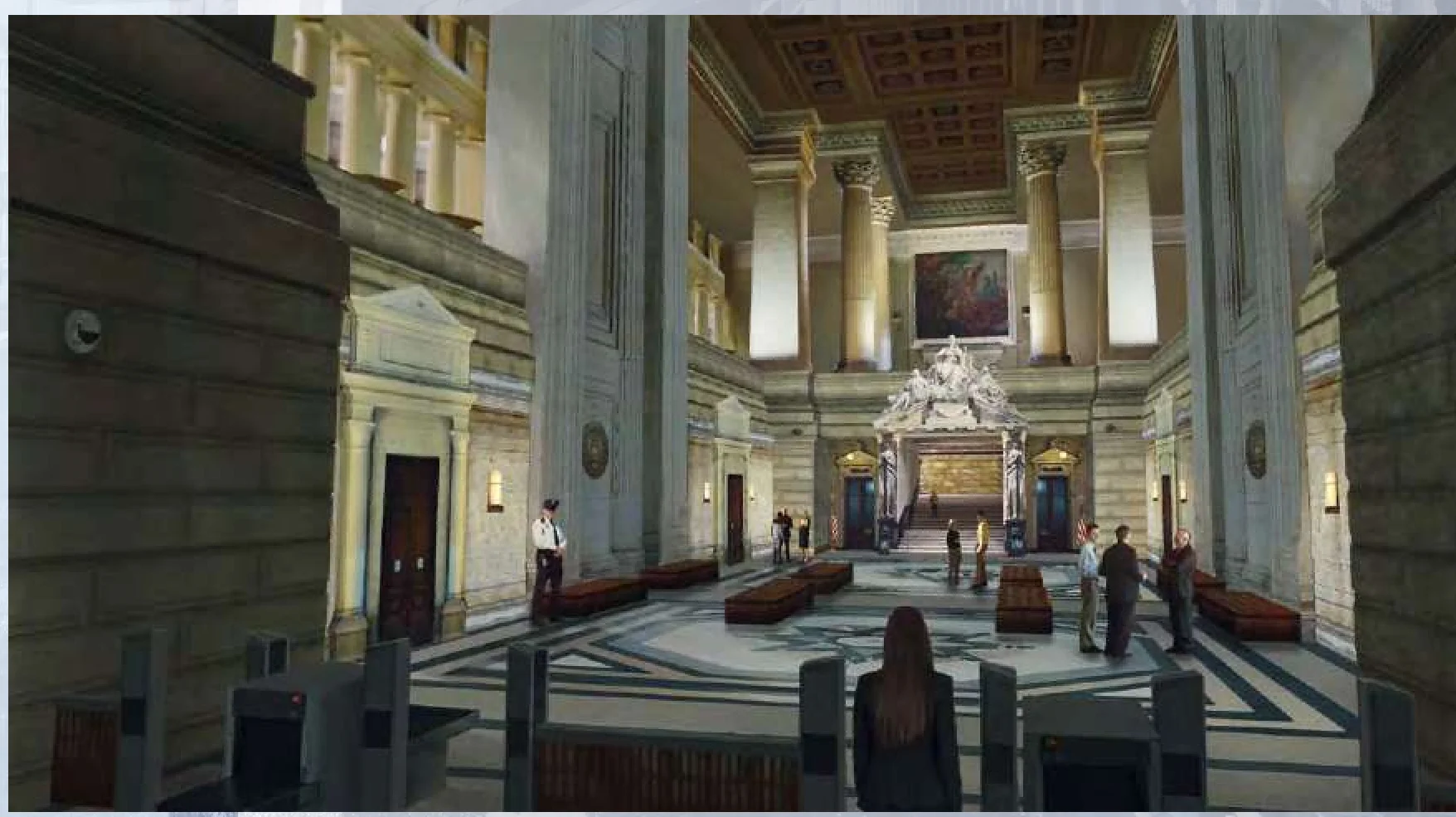 The Courthouse Hallway