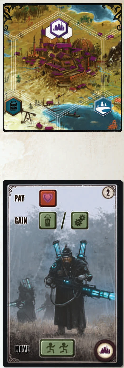 The Factory Space and Sample Factory Card