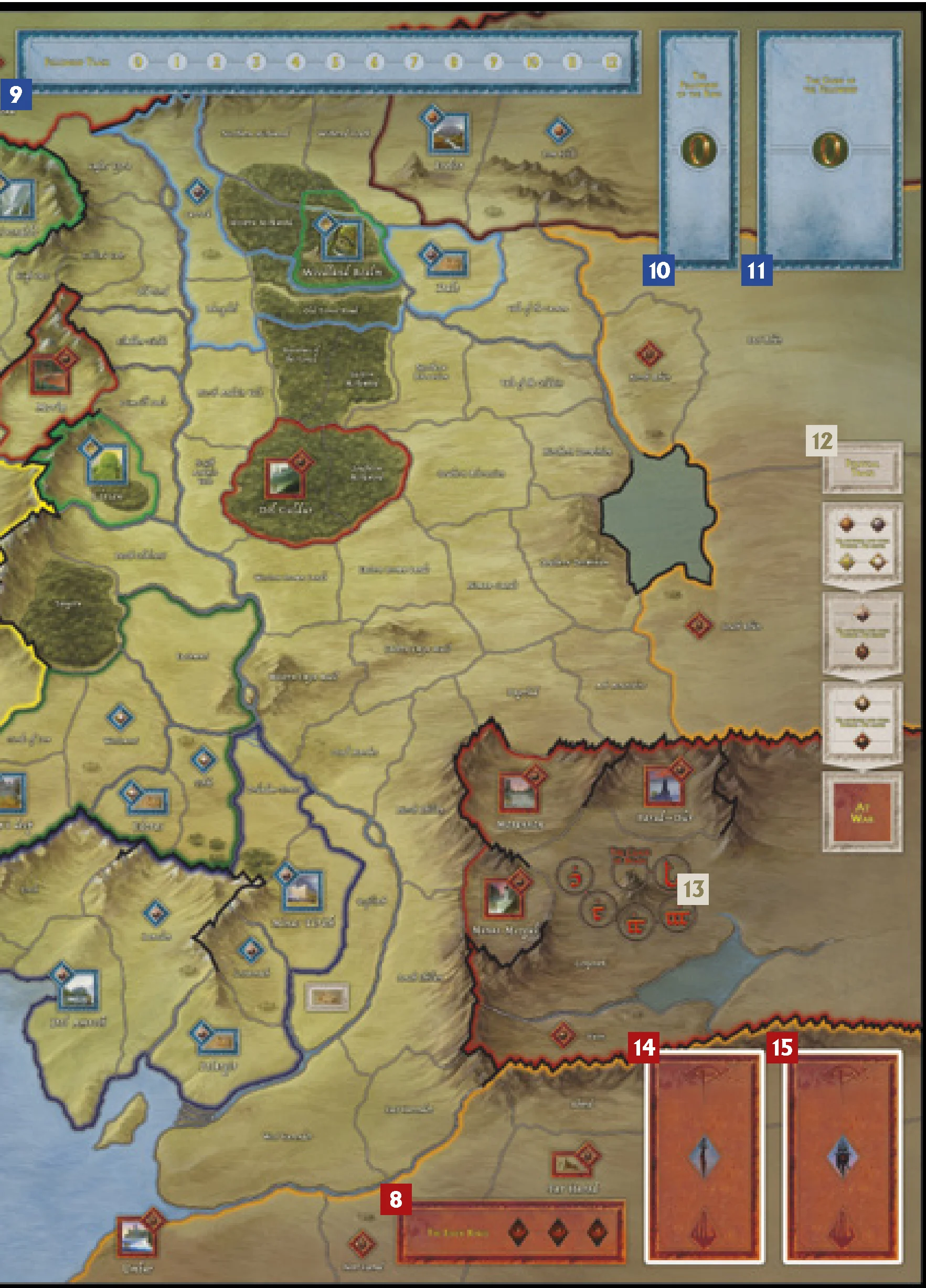 The Game Board - Right Side