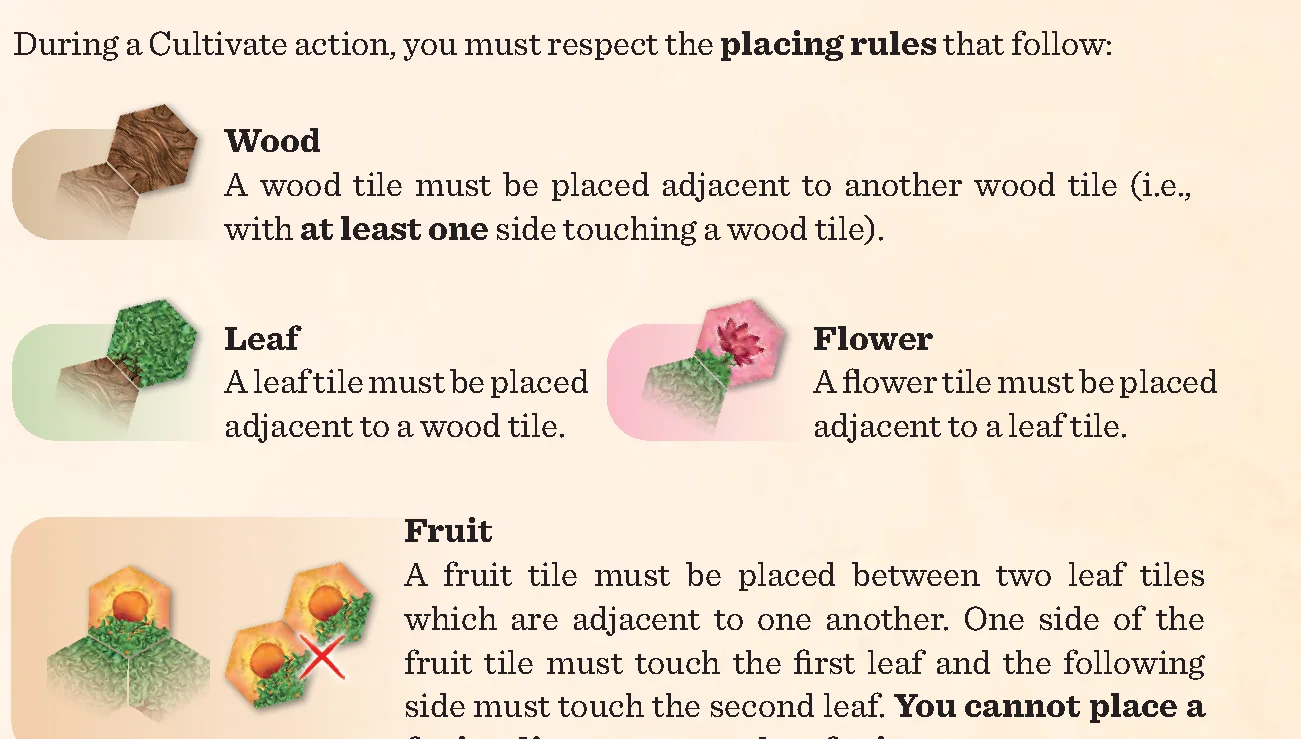 Tile placement rules illustration
