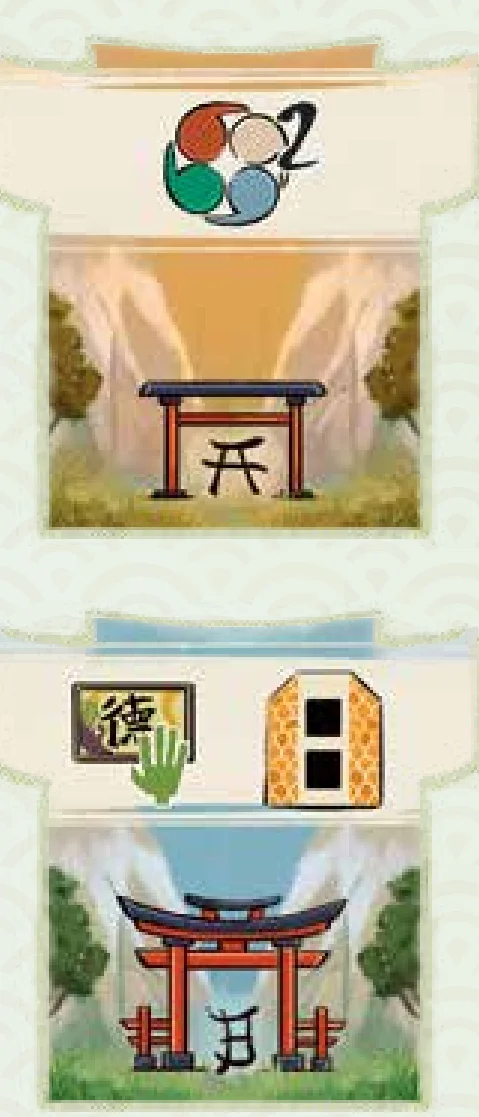 Torii Gate tiles examples