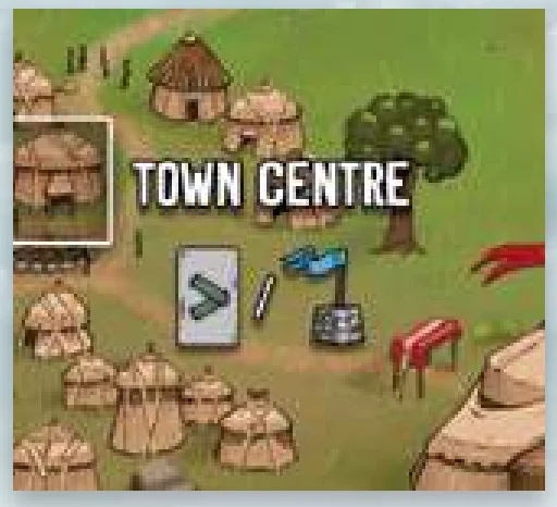 Town Centre action space