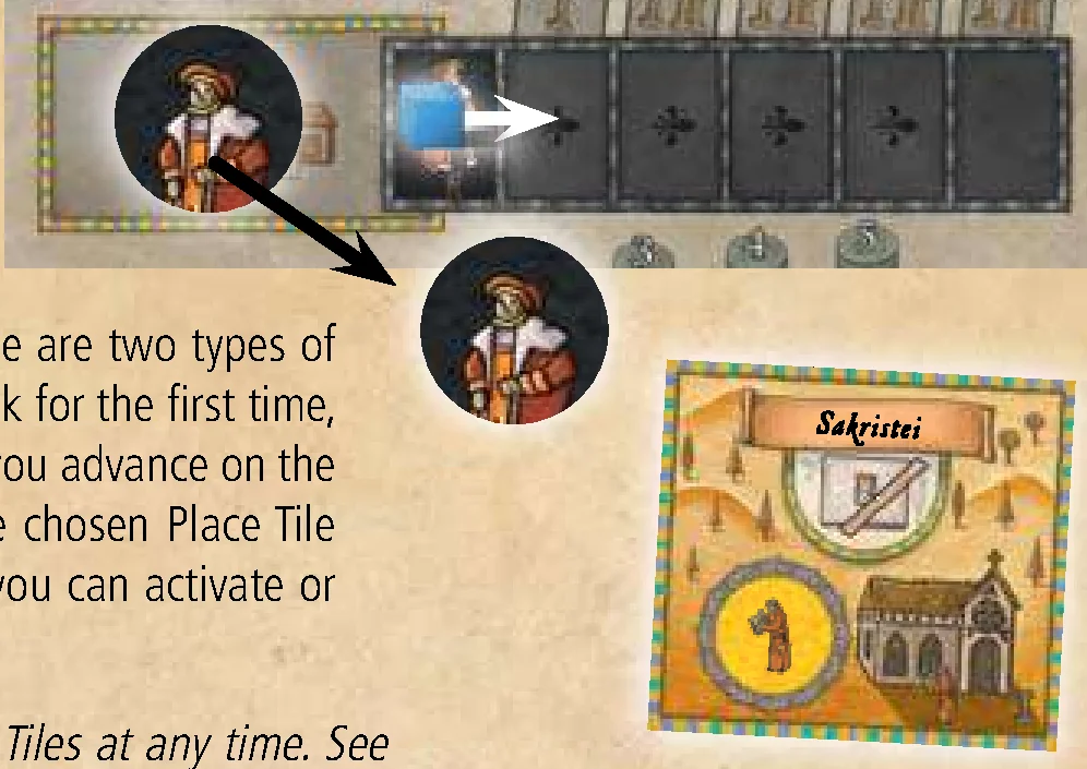 Trader Action, Traders Track, and Place Tiles