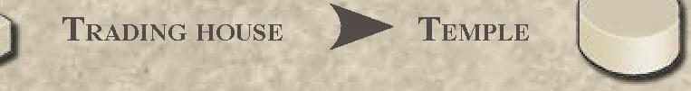 Trading house to Temple upgrade