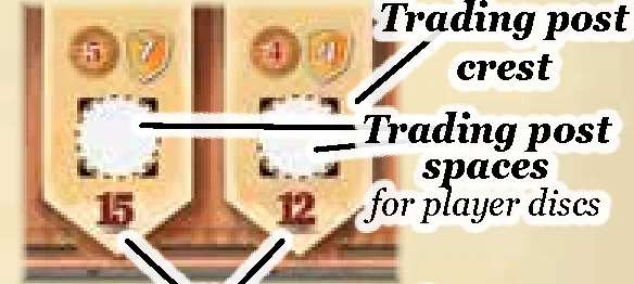 trading post crests and values