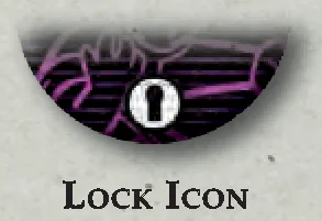 Trait lock icon detail