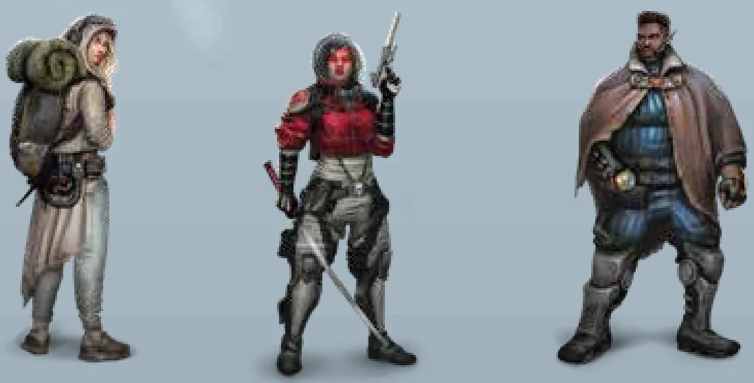 Troubleshooter and Station Chief illustration