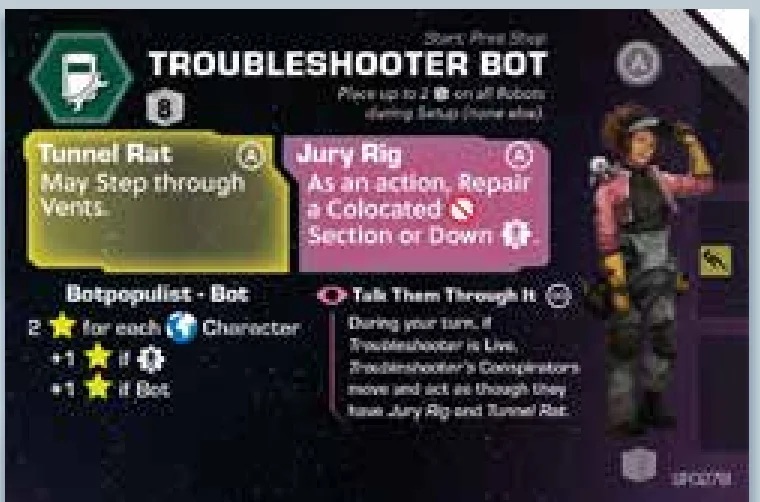 Troubleshooter Bot card