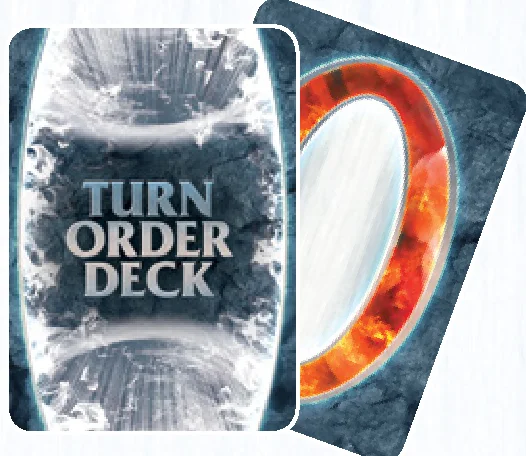 Turn order cards