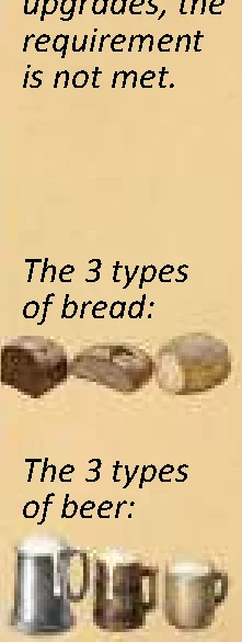 Types of beer and bread reference