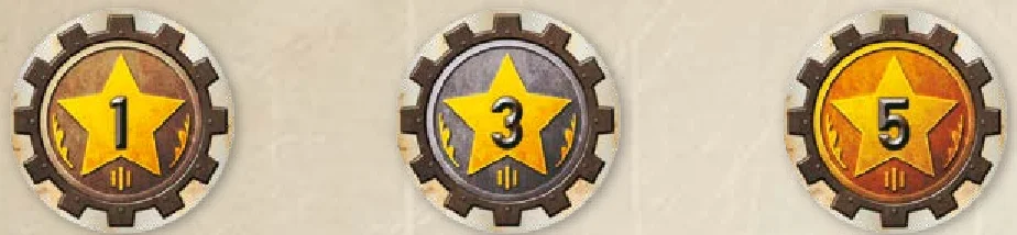 Victory point tokens
