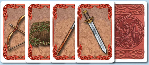 Weapon cards