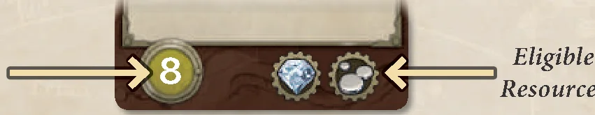 Wonder Card Cost and Eligible Resources