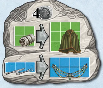 Wool/robe/jewelry crafting space
