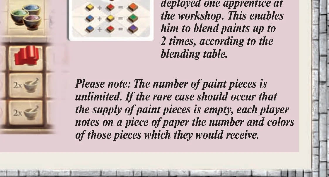 Workshop Blend Paints Example
