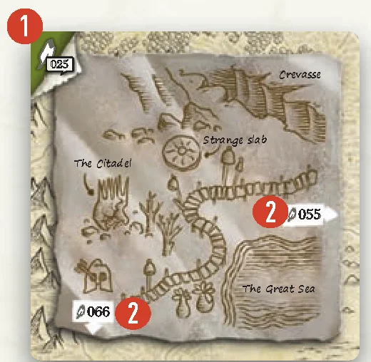 World Map card anatomy