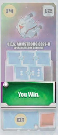 You Win card example
