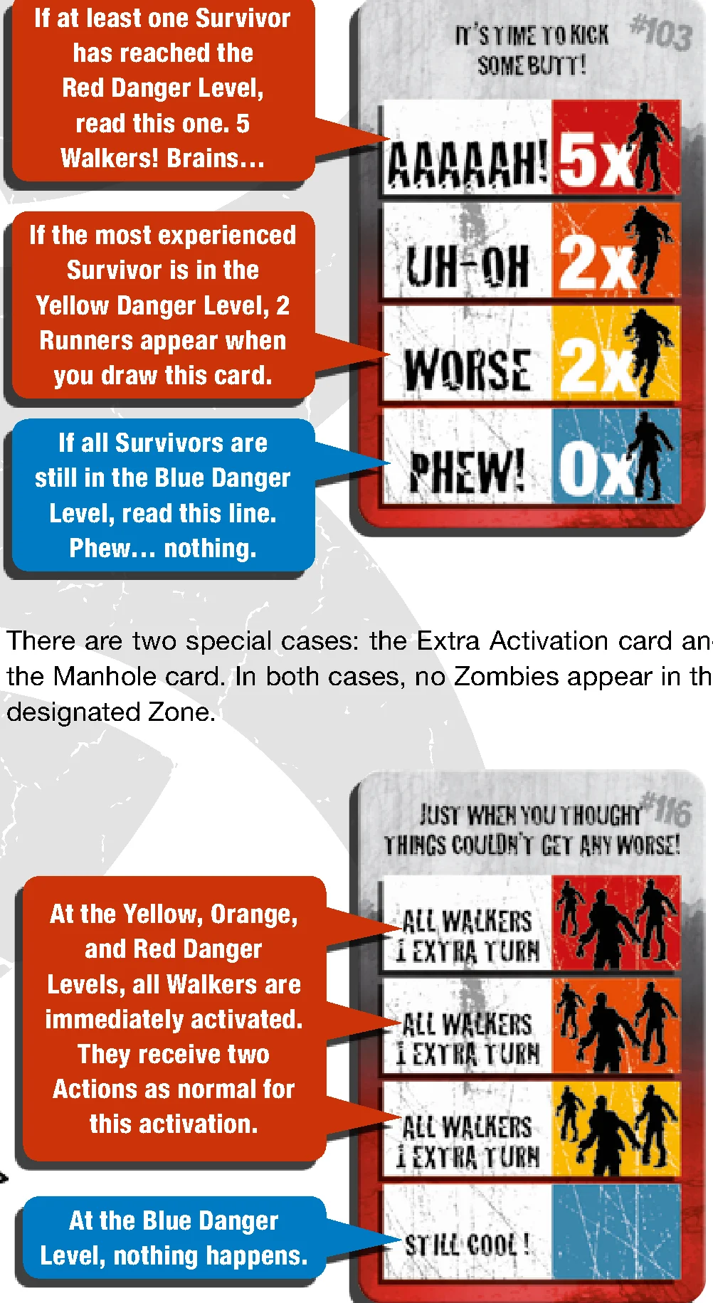 Zombie Spawn Cards Examples