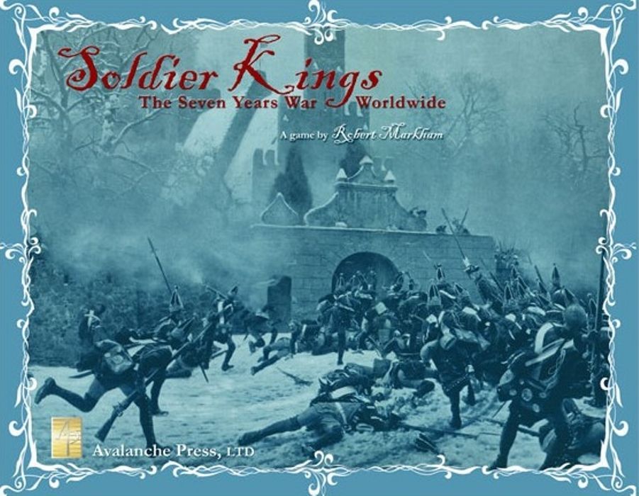 Soldier Kings: The Seven Years War Worldwide board game cover