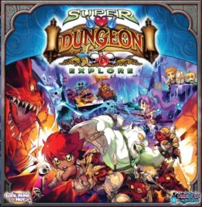 Super Dungeon Explore board game cover