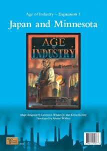 Age of Industry Expansion #1: Japan and Minnesota board game cover