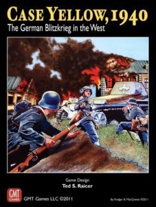 Case Yellow, 1940: The German Blitzkrieg in the West board game cover