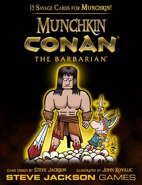 Munchkin: Conan the Barbarian board game cover