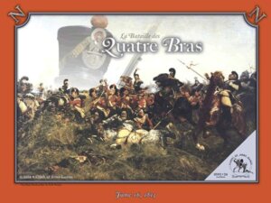La Bataille des Quatre Bras board game cover