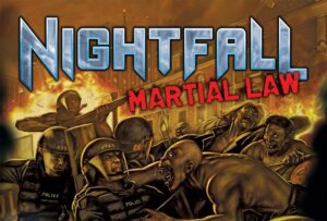 Nightfall: Martial Law board game cover