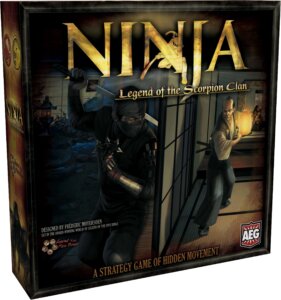 Ninja: Legend of the Scorpion Clan board game cover