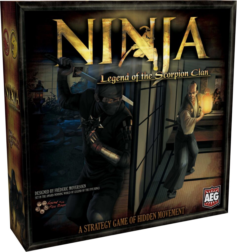 Ninja: Legend of the Scorpion Clan board game cover