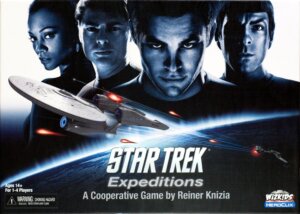 Star Trek: Expeditions board game cover