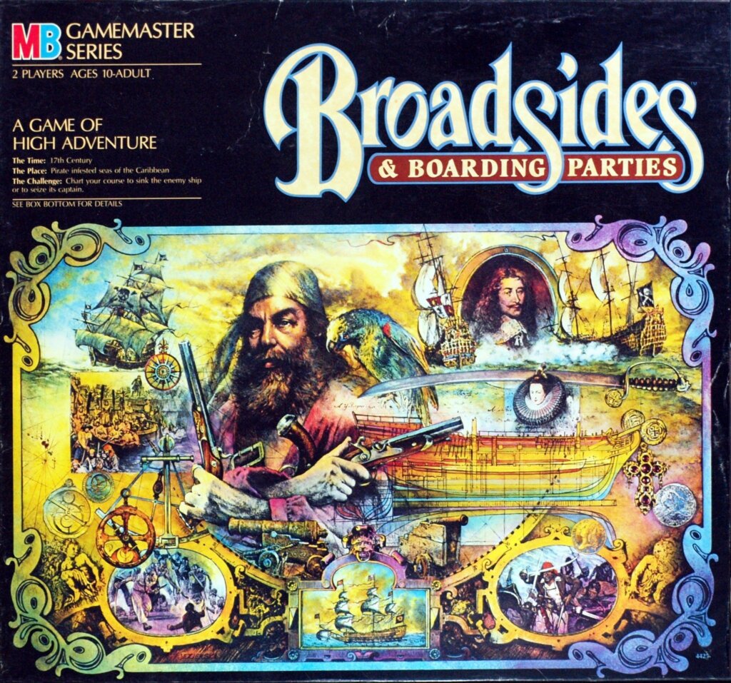 Broadsides & Boarding Parties board game cover