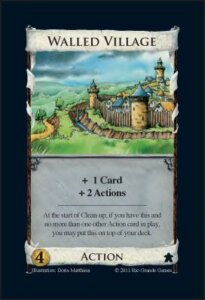 Dominion: Walled Village Promo Card board game cover