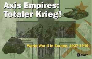 Axis Empires: Totaler Krieg! board game cover