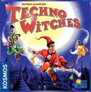 Techno Witches board game cover