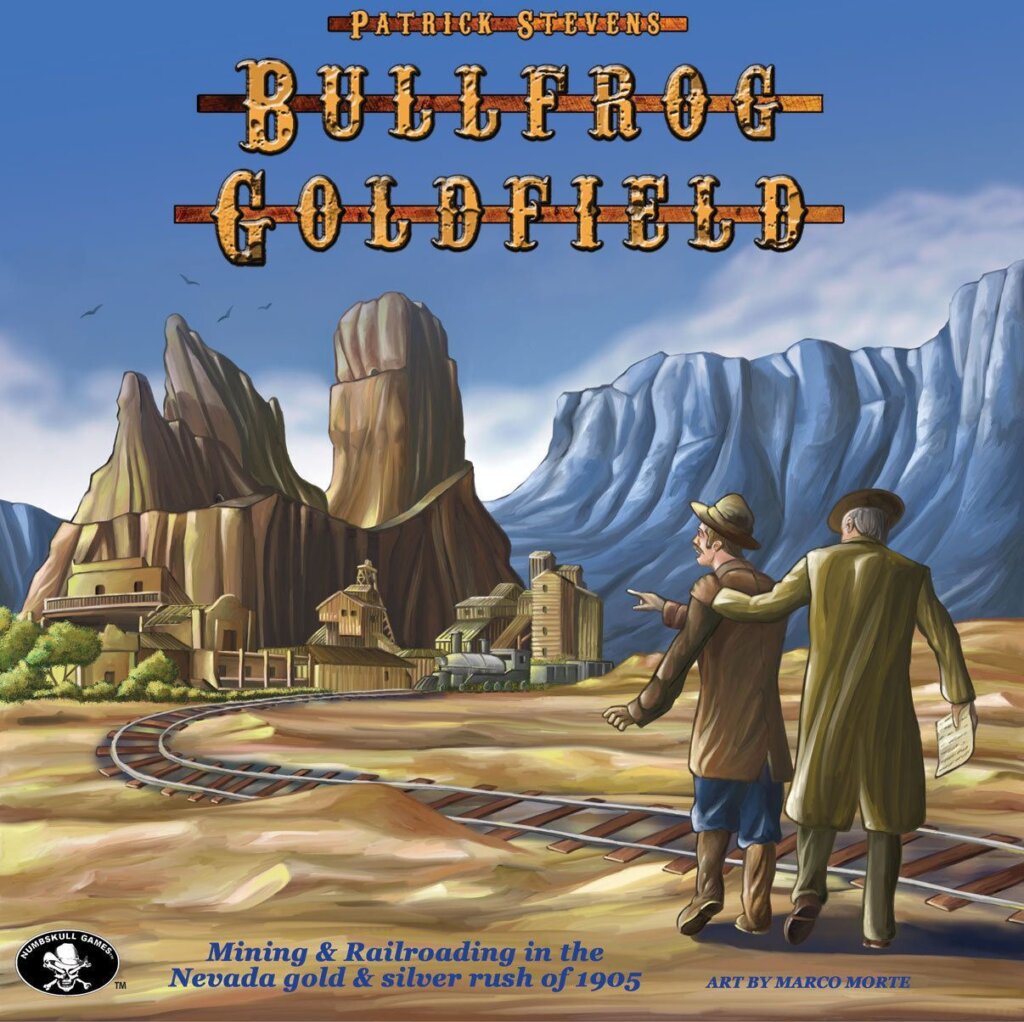 Bullfrog Goldfield board game cover