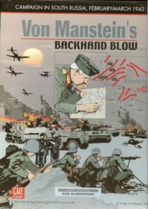 Von Manstein’s Backhand Blow board game cover