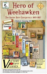 Hero of Weehawken: The Aaron Burr Conspiracy 1805-1807 board game cover
