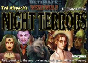 Ultimate Werewolf: Night Terrors board game cover