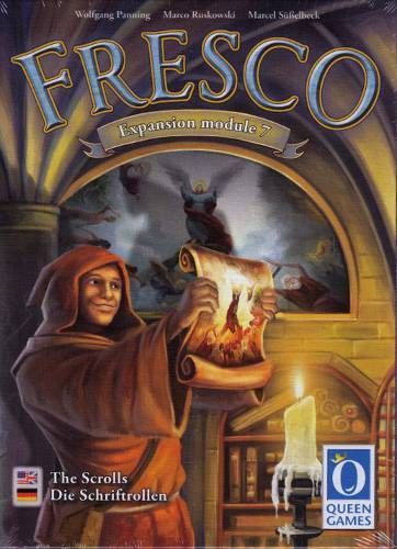 Fresco: Expansion Module 7 – The Scrolls board game cover