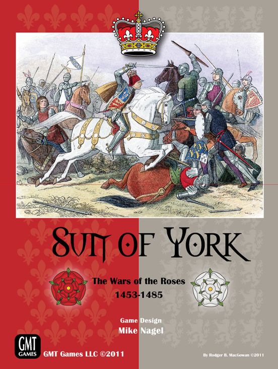 Sun of York: The War of the Roses 1453-1485 board game cover