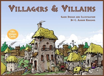 Villagers & Villains board game cover