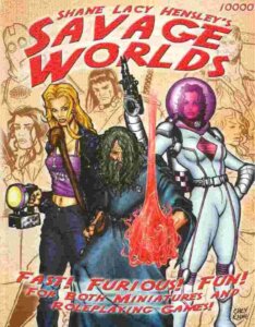 Savage Worlds board game cover